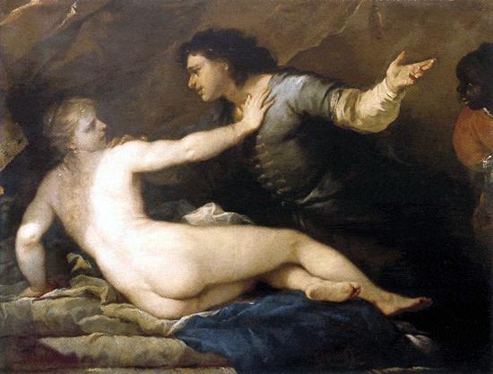 Luca Giordano The Rape of Lucretia oil painting image